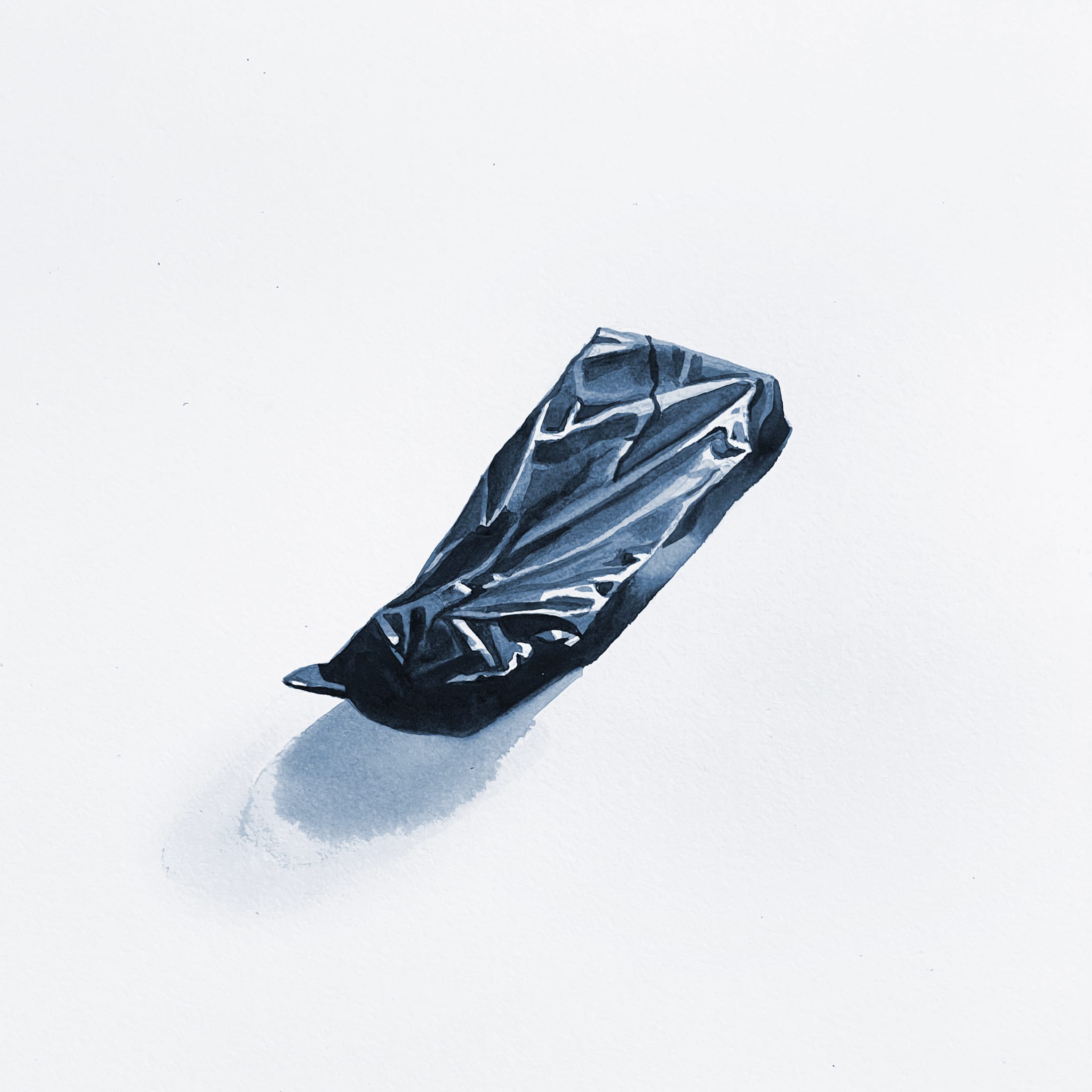 Bag 1 — watercolour from the Hidden series
