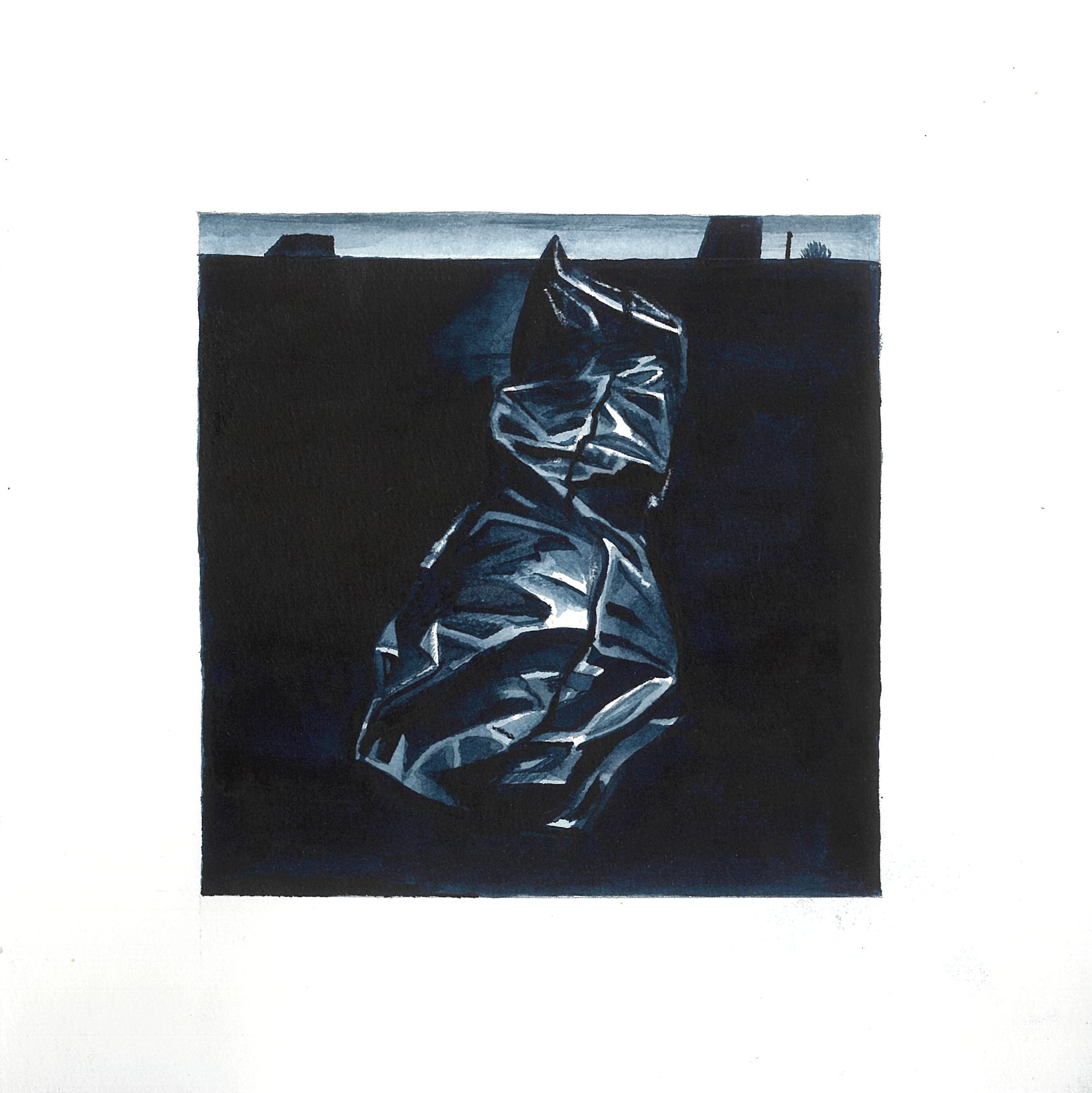 Bag 2 — watercolour from the Hidden series